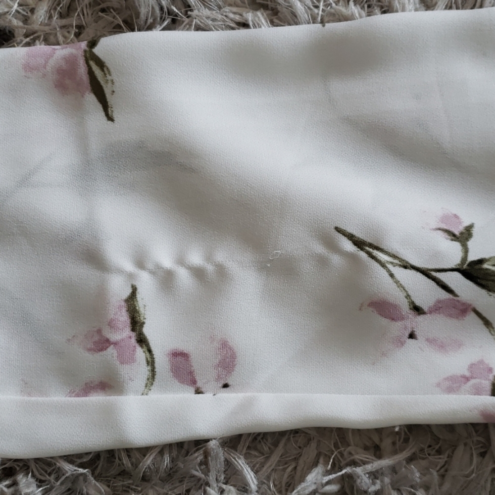 DYNAMITE White Spring Floral Dress - Picture 6 of 6